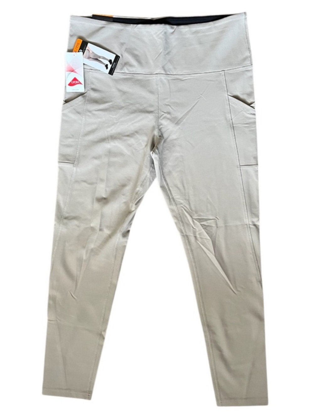 Tuff Athletics Leggings Beige Size XXL